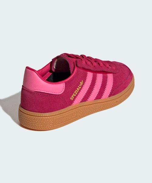 adidas(アディダス)の「ハンドボール スペツィアル コンフォートクロージャー 伸縮シューレース キッズ / Handball Spezial Comfort Closure Elastic Lace Kids / アディダスオリジナルス adidas Originals(スニーカー・キッズ・ピンク・17.0cm/18.0cm/19.0cm/20.0cm/21.0cm)」の5枚目の写真