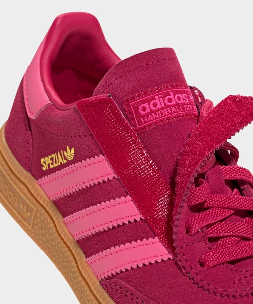 adidas(アディダス)の「ハンドボール スペツィアル コンフォートクロージャー 伸縮シューレース キッズ / Handball Spezial Comfort Closure Elastic Lace Kids / アディダスオリジナルス adidas Originals(スニーカー・キッズ・ピンク・17.0cm/18.0cm/19.0cm/20.0cm/21.0cm)」の8枚目の写真