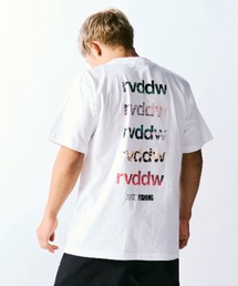 <reversal/リバーサル>FISH SCALES rvddw COTTON TEE