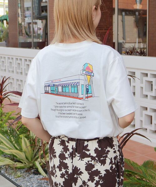 BLUE SEAL Shop графический T‑шот