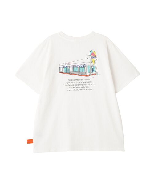 AMERICAN HOLIC(アメリカンホリック)の「【BLUE SEAL】ShopグラフィックTシャツ(Tシャツ/カットソー・レディース・オフホワイト/ブラック・FREE)」の15枚目の写真