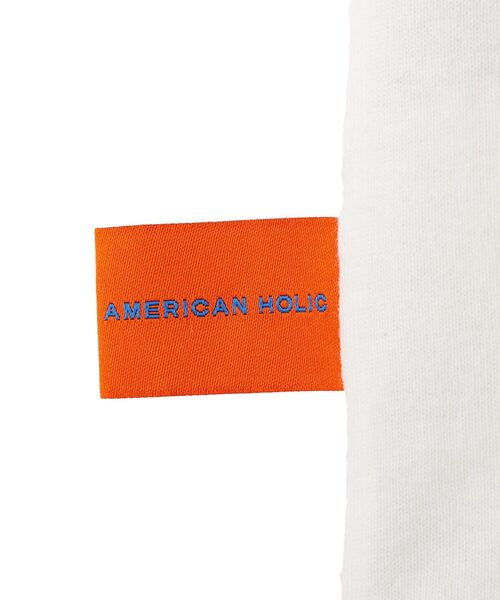 AMERICAN HOLIC(アメリカンホリック)の「【BLUE SEAL】ShopグラフィックTシャツ(Tシャツ/カットソー・レディース・オフホワイト/ブラック・FREE)」の22枚目の写真