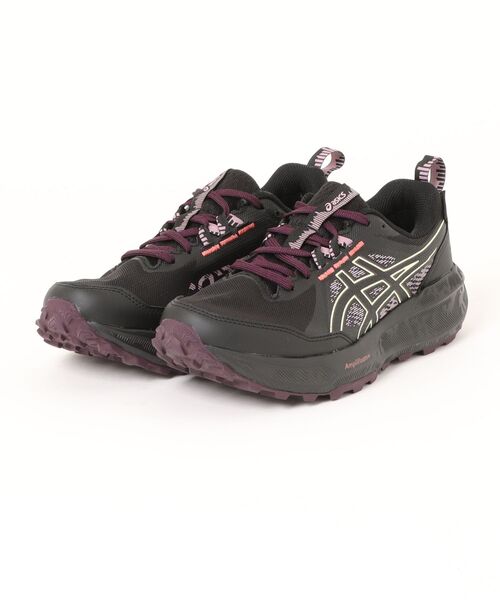 ASICS(アシックス)の「ASICS アシックス GEL-SONOMA 8 GTX【防水透湿】GORE-TEX ゴアテックス レディーススニーカー(ゲルソノマ8GTX) 1012B770 005 ブラック/ダークオーベルジーヌ(スニーカー・レディース・ブラック・23.0cm/23.5cm/24.0cm/24.5cm/25.0cm/22.5cm)」の1枚目の写真