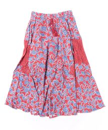 【チャイハネ】インド綿エスニックプリントスカート