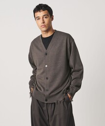 LOEFF（ロエフ）の「＜LOEFF＞ダメージ Vネック カーディガン UNISEX（カーディガン/ボレロ）」