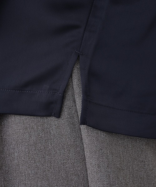 OMNES(オムネス)の「BEAUTIFUL FRIDAY スキッパーシャツ 長袖(シャツ/ブラウス・レディース・グレー/ネイビー・L/M)」の21枚目の写真