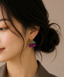 Hortense Small チェリー ピアス