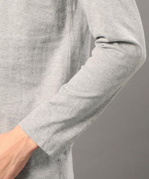 MONKEY TIME（モンキータイム）の「＜monkey time＞ 40/2 テンジク ロングスリーブ Tシャツ◆（Tシャツ/カットソー・メンズ・ホワイト/ブラック/グレー・MEDIUM/LARGE/SMALL）」の13枚目の写真