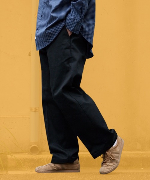 Dickies(ディッキーズ)の「Dickies/ディッキーズ 877 WORK PANTS LENGTH30inch ワークパンツ ルーズフィット レングス30インチ チノパンツ テーパード ワイド ストリート スケーター メンズ レディース 2026年 秋 秋服 冬 冬服(チノパンツ・メンズ・チャコールグレー/ブラック/ダークブラウン/カーキ・32inch/30inch/34inch)」の1枚目の写真