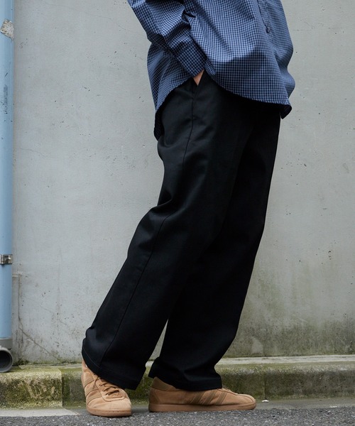 Dickies(ディッキーズ)の「Dickies/ディッキーズ 877 WORK PANTS LENGTH30inch ワークパンツ ルーズフィット レングス30インチ チノパンツ テーパード ワイド ストリート スケーター メンズ レディース 2026年 秋 秋服 冬 冬服(チノパンツ・メンズ・チャコールグレー/ブラック/ダークブラウン/カーキ・32inch/30inch/34inch)」の8枚目の写真