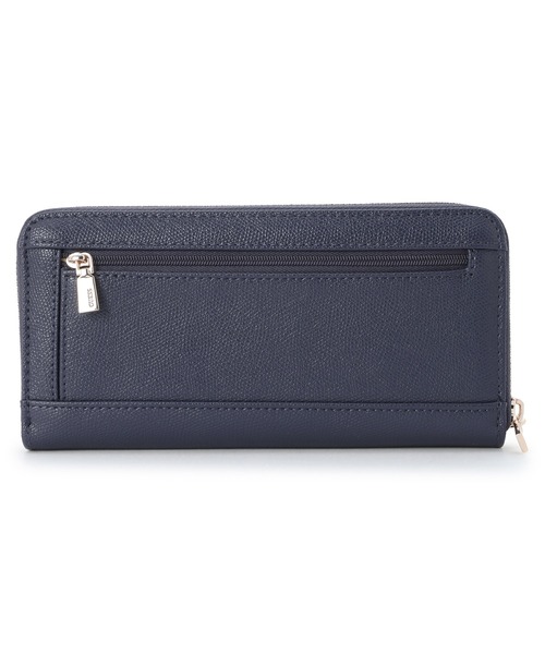 Guess(ゲス)の「AMORETTE Large Zip Around(財布・レディース・ネイビー/ブラック・ONE SIZE)」の3枚目の写真