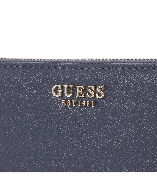 Guess(ゲス)の「AMORETTE Large Zip Around(財布・レディース・ネイビー/ブラック・ONE SIZE)」の5枚目の写真