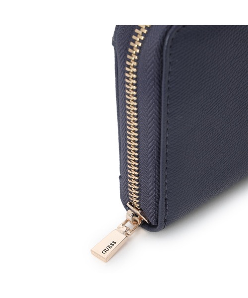Guess(ゲス)の「AMORETTE Large Zip Around(財布・レディース・ネイビー/ブラック・ONE SIZE)」の8枚目の写真