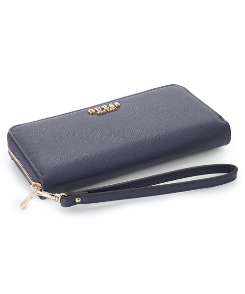 Guess(ゲス)の「AMORETTE Large Zip Around(財布・レディース・ネイビー/ブラック・ONE SIZE)」の9枚目の写真