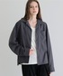 ELLUV（エルブ）の「【ELLUV/エルヴ】ファインドレープTRクロス ショート丈 2way レギュラー/オープンカラーシャツ（シャツ/ブラウス・S）」