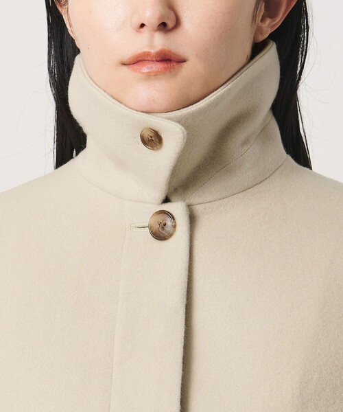 MARW UNITED ARROWS(マルゥ ユナイテッドアローズ)の「<MARW UNITED ARROWS>スタンドカラー ショートコート(その他アウター・レディース・ナチュラル/ブラック・38/36)」の19枚目の写真