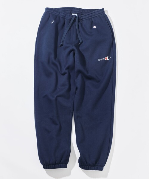 NAUTICA(ノーティカ)の「NAUTICA/ノーティカ Champion × NAUTICA embroidered sweat pants(スウェットパンツ・メンズ・ブラック/ネイビー/グレー・LARGE/X-LARGE/XX-LARGE/MEDIUM)」の3枚目の写真