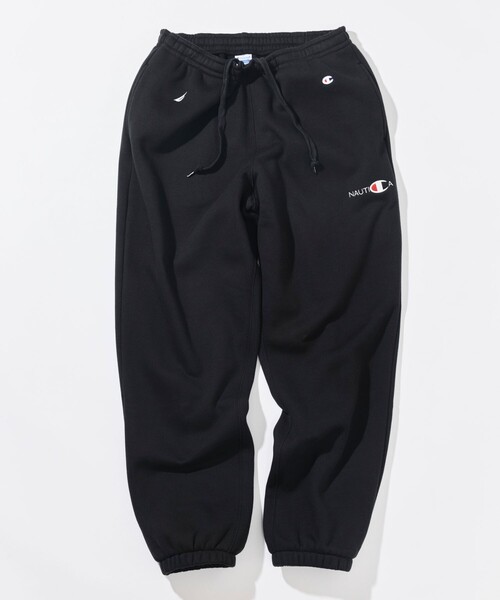 NAUTICA(ノーティカ)の「NAUTICA/ノーティカ Champion × NAUTICA embroidered sweat pants(スウェットパンツ・メンズ・ブラック/ネイビー/グレー・LARGE/X-LARGE/XX-LARGE/MEDIUM)」の1枚目の写真