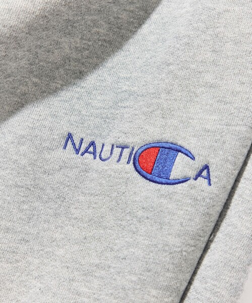 NAUTICA(ノーティカ)の「NAUTICA/ノーティカ Champion × NAUTICA embroidered sweat pants(スウェットパンツ・メンズ・ブラック/ネイビー/グレー・LARGE/X-LARGE/XX-LARGE/MEDIUM)」の13枚目の写真