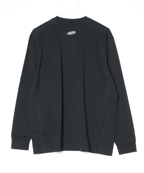 KEEN(キーン)の「HARVEST TECH HOOD LS TEE / ハーベスト テック フッド LS ティー(Tシャツ/カットソー・レディース・ブラック・S/M/L/XL)」の2枚目の写真