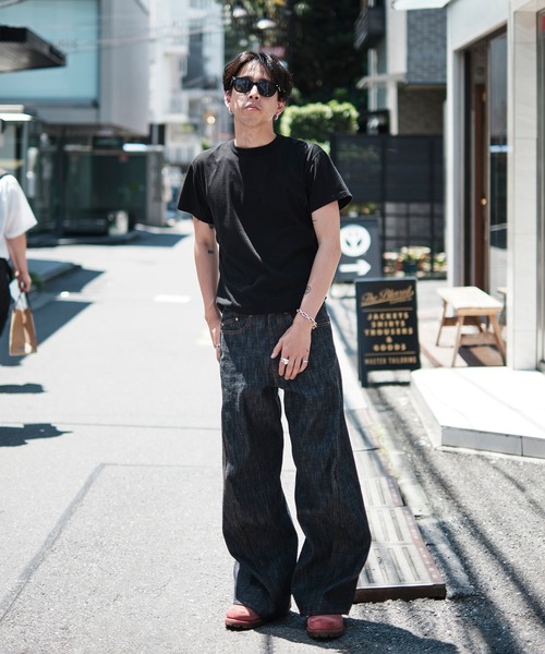 NVRFRGT（ネヴァーフォーゲット）の「【NVRFRGT】3D TWISTED WIDE LEG JEANS / NF252P06（デニムパンツ・メンズ・ブルー・1/2/3）」の11枚目の写真