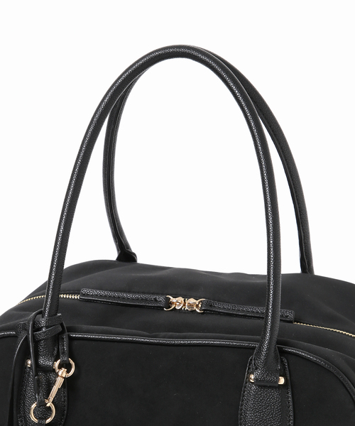 JOURNAL STANDARD relume(ジャーナルスタンダード レリューム)の「RELUME BIGボストンバッグ(ボストンバッグ・レディース・ブラック/ブラウン・FREE)」の9枚目の写真