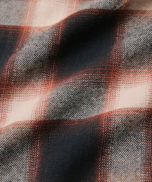 WAIPER.inc(ワイパーインク)の「【ZOZO限定】オンブレ ループカラーシャツ(シャツ/ブラウス・メンズ・ブラウン・M/S/XL/L)」の12枚目の写真