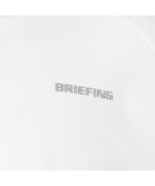 BRIEFING（ブリーフィング）の「【BRIEFING GOLF／ブリーフィングゴルフ】MEN’S NECK LOGO LS HIGHNECK RF（Tシャツ/カットソー・メンズ・ブラック/グレー/ホワイト・L/M）」の8枚目の写真