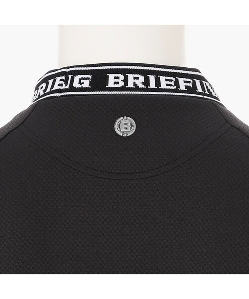 BRIEFING（ブリーフィング）の「【BRIEFING GOLF／ブリーフィングゴルフ】MEN’S NECK LOGO LS HIGHNECK RF（Tシャツ/カットソー・メンズ・ブラック/グレー/ホワイト・L/M）」の13枚目の写真