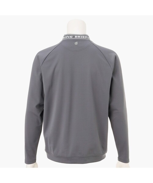 BRIEFING（ブリーフィング）の「【BRIEFING GOLF／ブリーフィングゴルフ】MEN’S NECK LOGO LS HIGHNECK RF（Tシャツ/カットソー・メンズ・ブラック/グレー/ホワイト・L/M）」の20枚目の写真