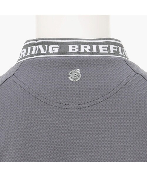 BRIEFING（ブリーフィング）の「【BRIEFING GOLF／ブリーフィングゴルフ】MEN’S NECK LOGO LS HIGHNECK RF（Tシャツ/カットソー・メンズ・ブラック/グレー/ホワイト・L/M）」の21枚目の写真