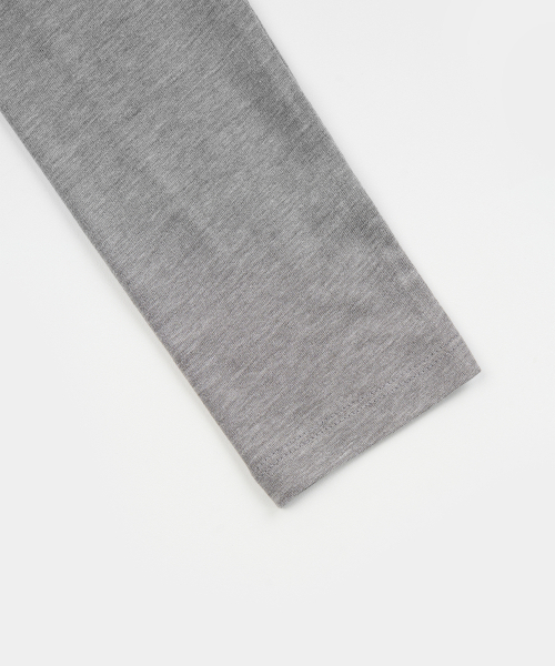 TOFFEE WOMEN(トフィーウィメン)の「W ベーシック ドレープ ロングスリーブ (MELANGE GREY)(Tシャツ/カットソー・レディース・その他・LARGE/SMALL/MEDIUM)」の3枚目の写真