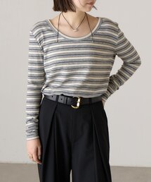 BEARDSLEY | ボーダーロンTee《FRIPIER》(Tシャツ/カットソー)