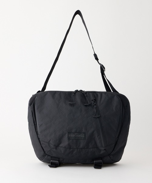WILD THINGS(ワイルドシングス)の「ECOPAK×コーデュラ高堅牢仕様【WILD THINGS】DURABLE MESSENGER(メッセンジャーバッグ・レディース・ブラック/オリーブ/ブラウン・ONE SIZE)」の5枚目の写真