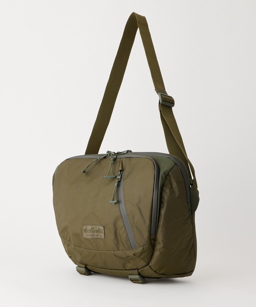 WILD THINGS(ワイルドシングス)の「ECOPAK×コーデュラ高堅牢仕様【WILD THINGS】DURABLE MESSENGER(メッセンジャーバッグ・レディース・ブラック/オリーブ/ブラウン・ONE SIZE)」の8枚目の写真