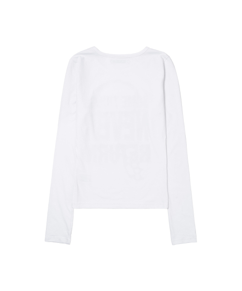 FANCY CLUB(ファンシークラブ)の「ナックルチェーン ロングスリーブ (WHITE) F26ZB526(Tシャツ/カットソー・レディース・その他・FREE)」の8枚目の写真