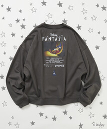 【限定展開】ファンタジア / ミッキーマウス / 別注  ビックシルエット FANTASIA GoodNight スウェット