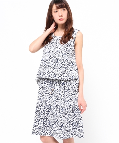 Bou Jeloud（ブージュルード）の「【セット商品】マーガレットワンピース＋カーディガンセット（カーディガン/ボレロ・レディース・ネイビー/オレンジ/グレー・FREE）」の14枚目の写真