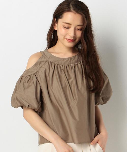 アナザー トゥモロー レディース トップス シャツ ブラウス Self-Tie Bow Blouse one after another NICE CLAUP（ワンアフターアナザーナイスクラップ