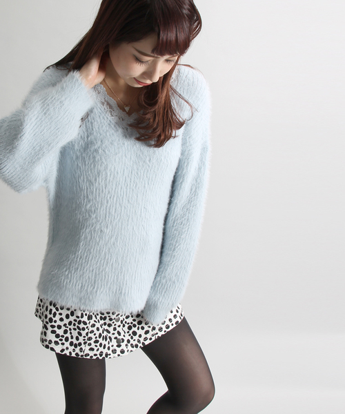 WEGO（ウィゴー）の「WEGO/フロントボタン台形ミニスカパン（スカート・レディース・ブラック/ワイン/カーキ/アニマル/インディゴブルー・FREE）」の5枚目の写真