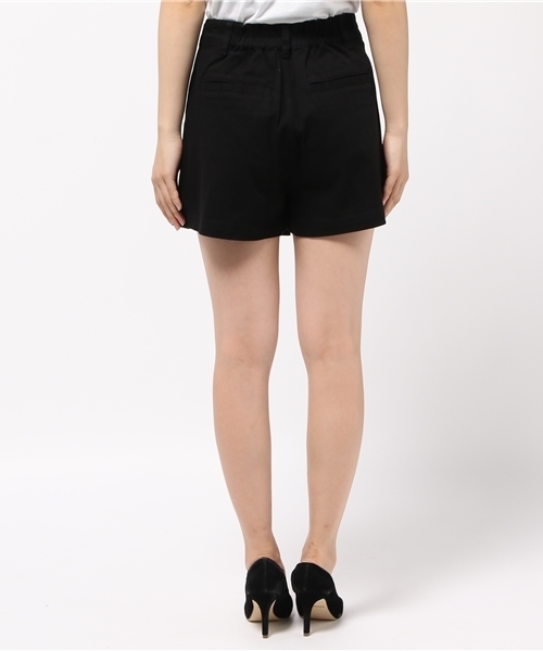 WEGO（ウィゴー）の「WEGO/フロントボタン台形ミニスカパン（スカート・レディース・ブラック/ワイン/カーキ/アニマル/インディゴブルー・FREE）」の8枚目の写真