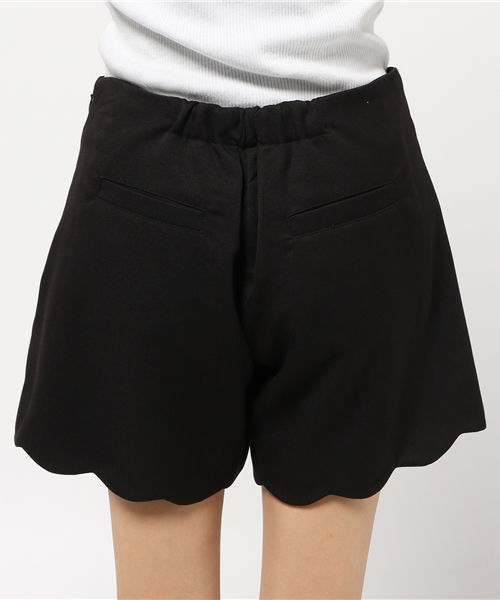 archives(アルシーヴ)の「裾スカラップ ショートパンツ(その他パンツ・レディース・ブラック/ワイン/ベージュ・MEDIUM)」の8枚目の写真
