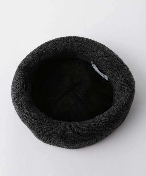 Rohw master product(ロウマスタープロダクト)の「Rohw master product(ロウ マスタープロダクト) ENR EX BERET(ハンチング/ベレー帽・メンズ・ブラック/ダークグレー・FREE)」の6枚目の写真