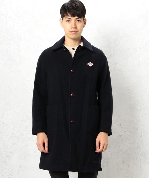 DANTON（ダントン）の「[ダントン] BC★DANTON W/M ステンカラーコート（ステンカラーコート・メンズ・ブラウン/ネイビー・38）」の4枚目の写真