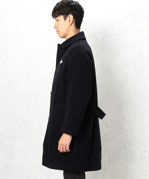 DANTON（ダントン）の「[ダントン] BC★DANTON W/M ステンカラーコート（ステンカラーコート・メンズ・ブラウン/ネイビー・38）」の5枚目の写真