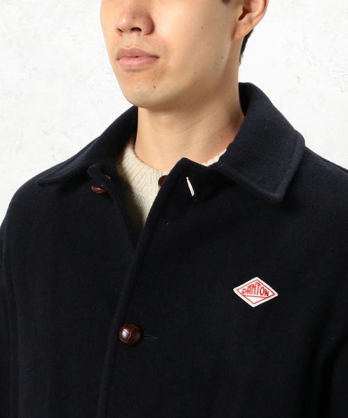 DANTON（ダントン）の「[ダントン] BC★DANTON W/M ステンカラーコート（ステンカラーコート・メンズ・ブラウン/ネイビー・38）」の11枚目の写真