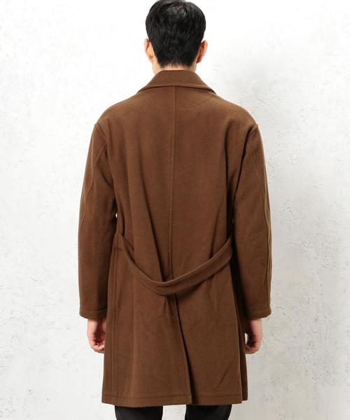 DANTON（ダントン）の「[ダントン] BC★DANTON W/M ステンカラーコート（ステンカラーコート・メンズ・ブラウン/ネイビー・38）」の8枚目の写真