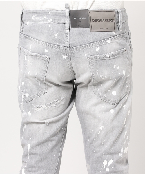 DSQUARED ディースクエアード スラックス グレー 2009225J0054 D SQUARED2(ディースクエアード) スラックス(メンズ) - 海外通販