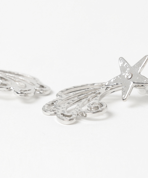 チャイハネ（チャイハネ）の「【チャイハネ】スターリーピアス（ピアス（両耳用）・レディース・シルバー/ゴールド・FREE）」の3枚目の写真