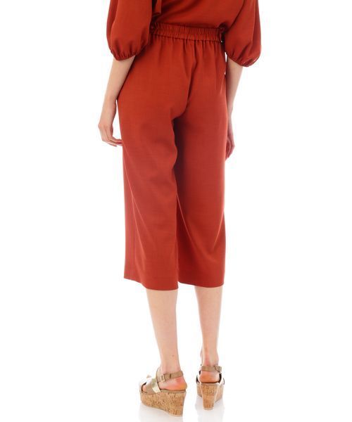 22 OCTOBRE（ヴァンドゥ－オクトーブル）の「モックツイストパンツ【セットアップ対応商品】（その他パンツ・レディース・グレー/オレンジ/ネイビー/ブルー系その他/杢グレー・40/36/34/38）」の16枚目の写真